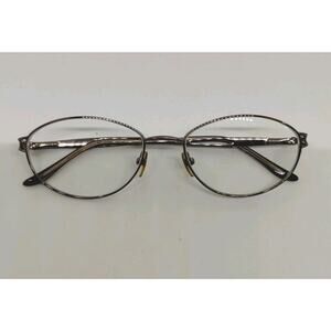 Elizabeth Arden Eyeglass Frames EA1016-1 GM Gray 52-17-130 Stained Glass Design